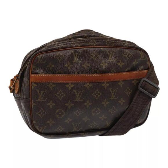 LOUIS VUITTON Monogram Reporter PM Shoulder Bag - Picture 1 of 15